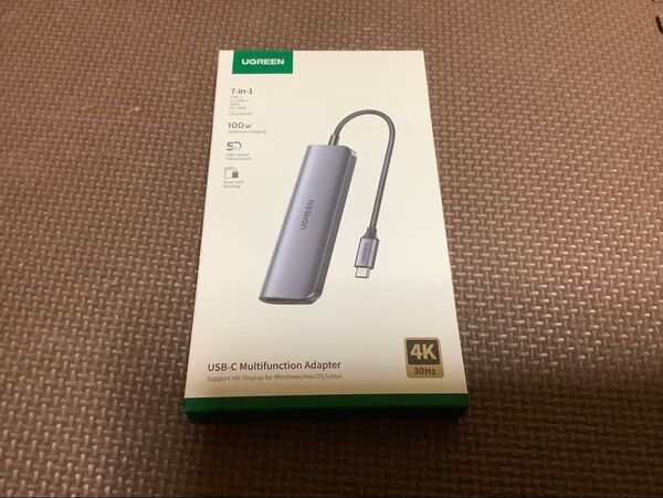 UGREEN 7-in-1 USB-C マルチファンクションアダプター