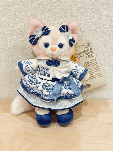 上海ディズニー 2025青花 リーナ・ベル ぬいぐるみキーチェーン