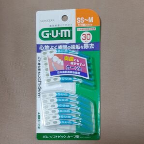ガム歯周プロケアソフトピックカーブ型SS−M