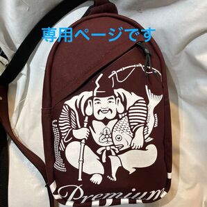 前掛け リメイク ボディ バッグ 中サイズ