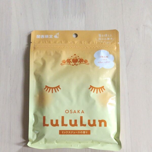 LuLuLun フェイスマスク ミックスジュースの香り(7枚入り)