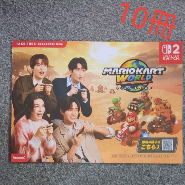 Nintendo Switch 2 マリオカートワールド カタログ パンフレット
