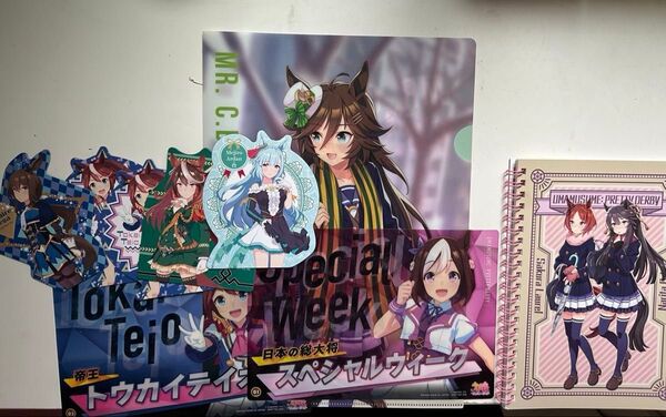 ウマ娘まとめ売りです2.3年前に買ったモノで、埃や、傷、汚れがついてしまっています。カードの裏は4枚目のようになっています