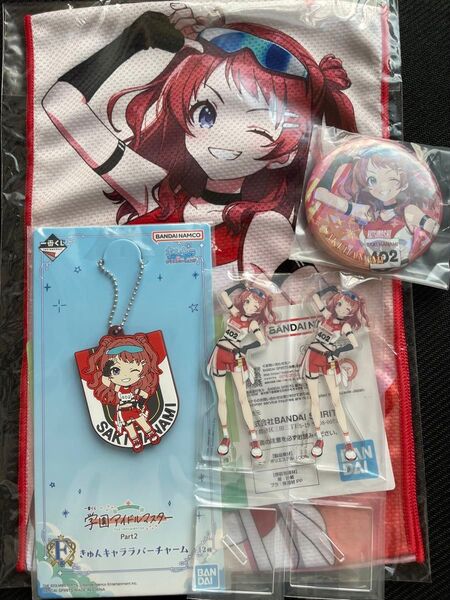 学園アイドルマスター 一番くじ Part2 花海咲季 アクリルスタンド 缶バッジ ラバーチャーム タオル 学マス