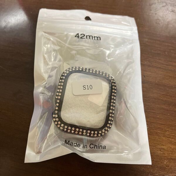 Apple Watch Series10 42mm 保護カバー ラインストーン