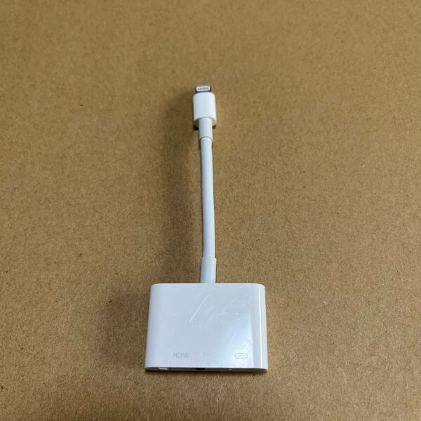 Apple Lightning digital AV Adapter ライトニンデジタルアダプタ MD826AM/A A1438