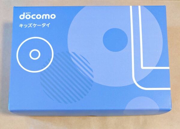 ケース付 新品 ドコモ キッズ携帯 KY-41C ブルーキッズスマホ
