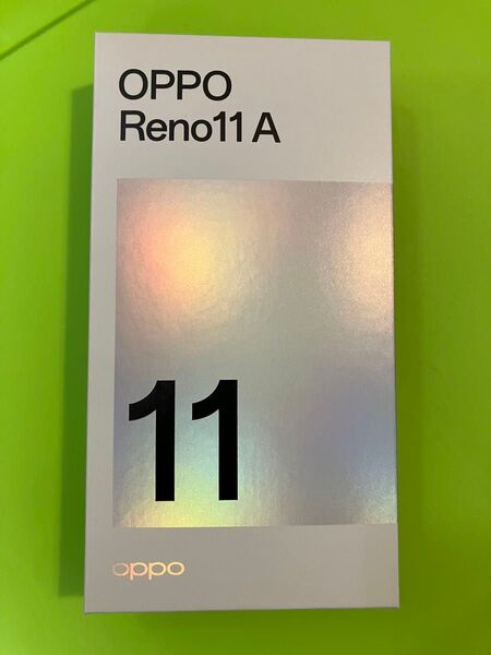 新品未使用 OPPO Reno11A 本体 コーラルパープル SIMフリー シムフリー A4010P オッポ リノ11A