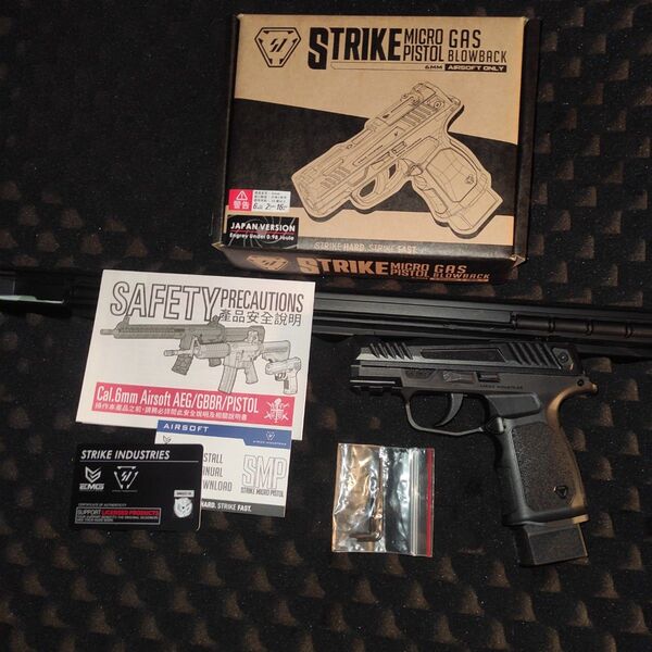 【開封試射済み】EMG/VFC Strike Industries SMP GBBハンドガン SIG P365 MOS