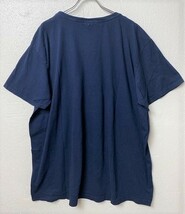 90's 00's ポロラルフローレン クルーネック 半袖 Tシャツ 紺 (XL) ネイビー コットン 90年代 00年代 旧タグ オールド POLO 1_画像3