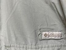 90's 00's コロンビア PFG 半袖 ナイロン フィッシングシャツ (L) 90年代 00年代 旧タグ オールド Columbia カーキ系 マルチポケット_画像8