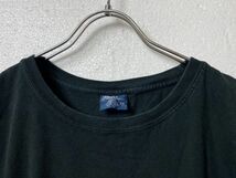 ビッグサイズ 90's 00's ポロラルフローレン クルーネック 半袖Tシャツ 黒 (XXL) 旧タグ オールド ブラック_画像6