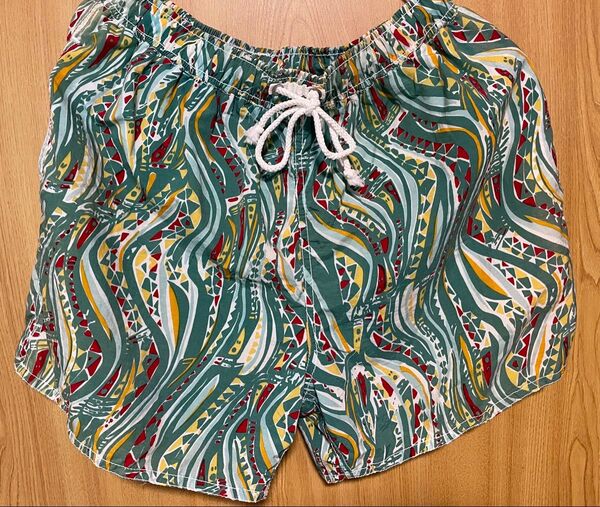 ☆ 水着 サーフパンツ ボードショーツ ☆ SANTOSTEFANO ☆ サイズ M ☆ USED ☆