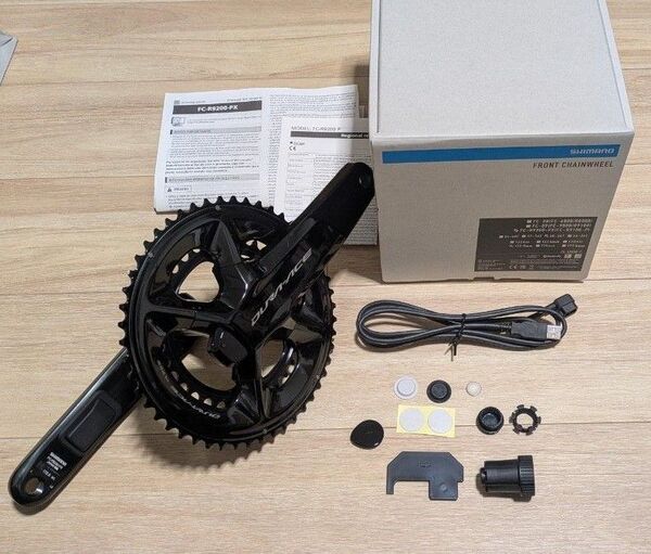 新品 シマノ デュラエース FC-R9200-PX パワーメーター付クランク 50-34T 172.5mm 11S shimano