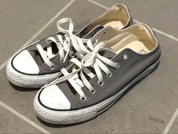 《CONVERSE》スニーカー グレー コンバース