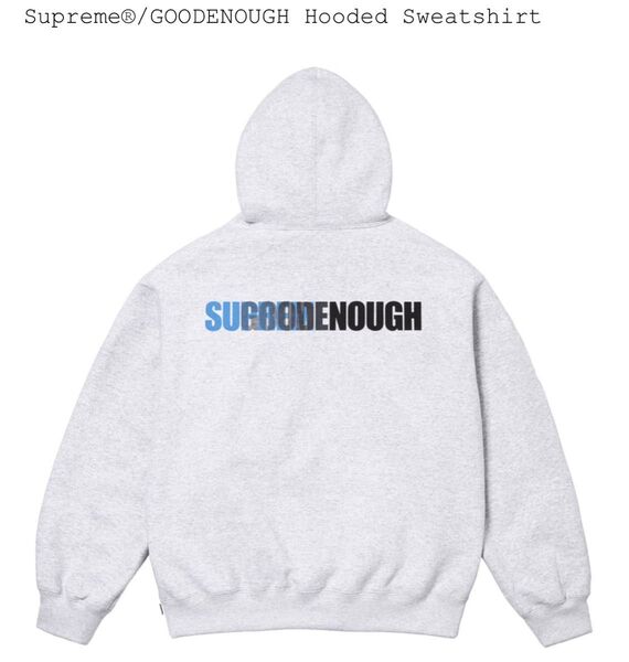 Supreme x GOODENOUGH Hooded Sweatshirt XXL