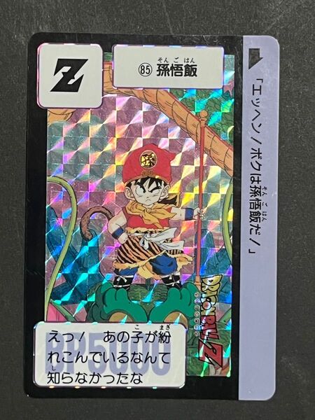 カードダス ドラゴンボール 孫悟飯 1995