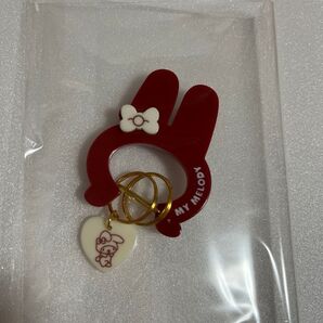 マイメロディ カラビナ チャーム付き