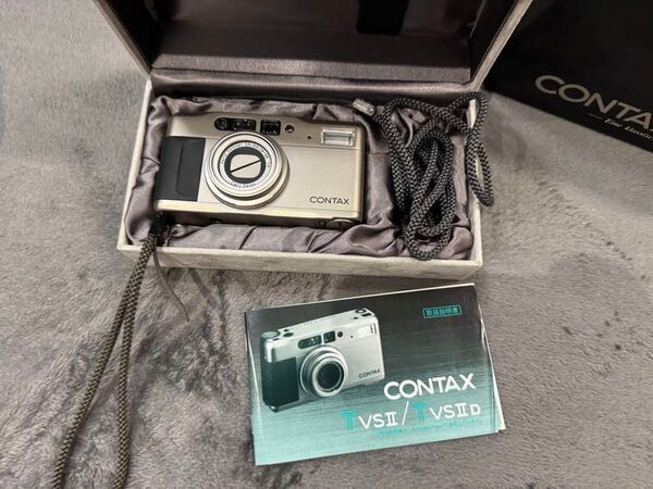 【極美品】CONTAX TVS II コンパクトカメラ コンタックス