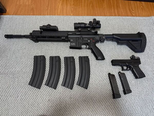 次世代HK416D 東京マルイ G19 シューティングカスタムその他いろいろ
