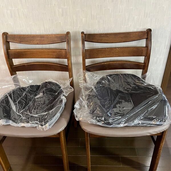 2個組 椅子クッション 座布団 低反発 体圧分散 車用 家庭 産後 痔
