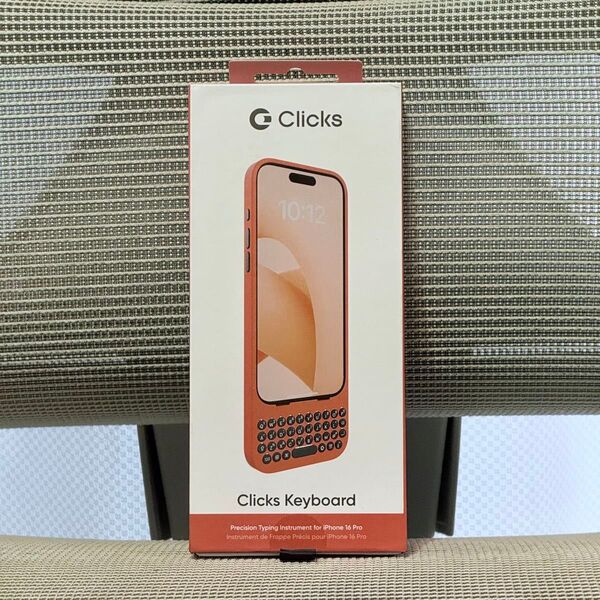 Clicks Keyboard for iPhone16 Pro キーボードケース