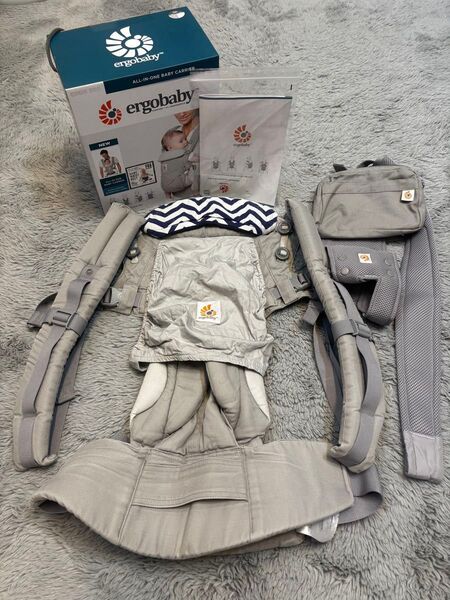 ergobaby オムニ360 抱っこ紐 グレー エルゴベビー 抱っこひも