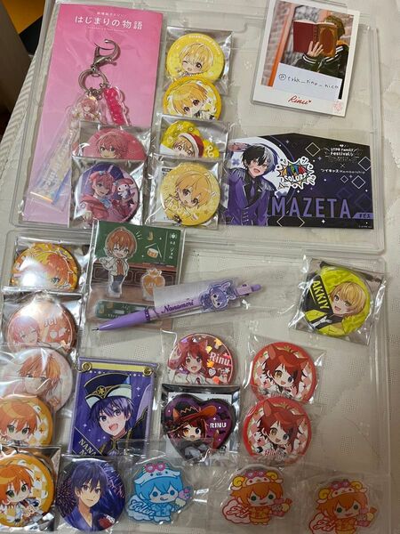 すとぷり グッズ 缶バッジ アクリルスタンド キーホルダー