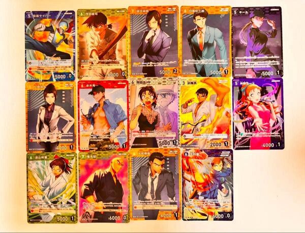 Rまとめ売り【組合せ自由14枚】名探偵コナン カードゲーム 西と東の大決戦