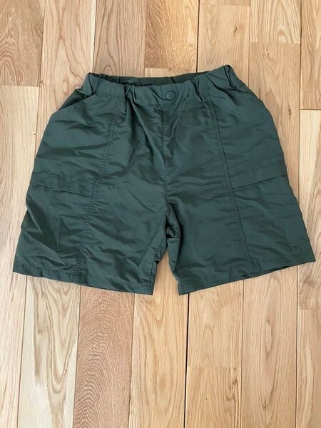 ショートパンツ ユニクロ 男の子 ハーフパンツ カーキ キッズ 子ども 130サイズ