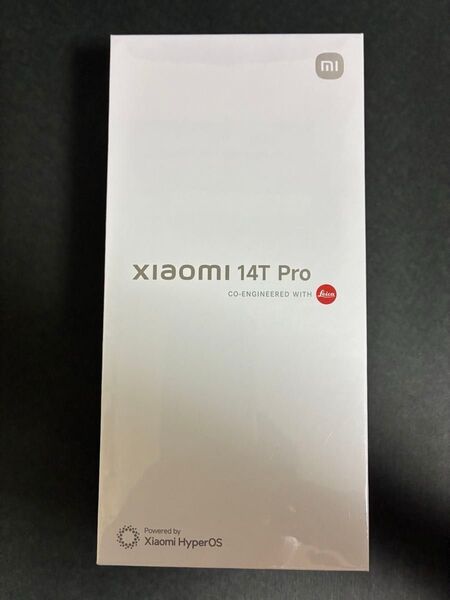☆新品 未開封☆おまけ付き☆ポイント☆Xiaomi 14T Pro 国内版 SIMフリー チタンブラック 256GB