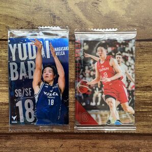 AKATSUKI JAPAN /B.LEAGUE プラカード 2枚セット バスケ 日本代表 馬場雄大