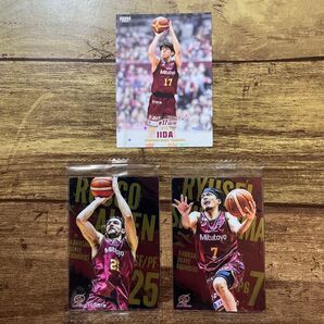 B.LEAGUE カード 川崎ブレイブサンダース 3枚セット