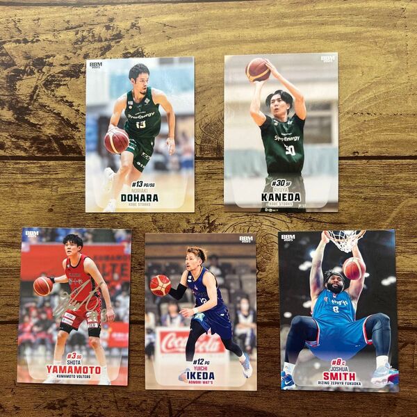 B.LEAGUE カード 5枚セット B2
