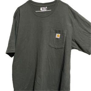 Carhartt ポケットTシャツ ブラック Lサイズ