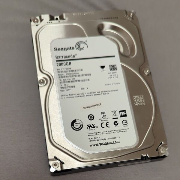 Seagate Barracuda 2000GB HDD ST2000DM001