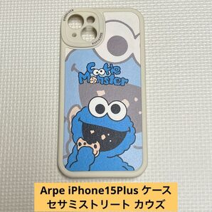 Arpe iPhone15Plus ケース セサミストリート