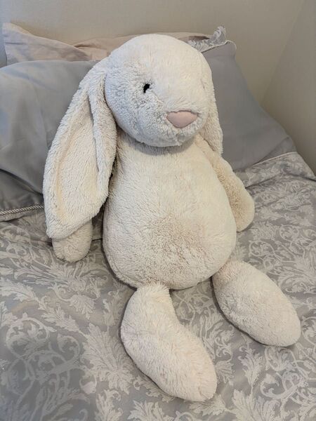 【レア特大うさぎ】ブランドぬいぐるみ ジェリーキャット Jellycat 抱きまくら 特大 犬 inches うさぎ クッション