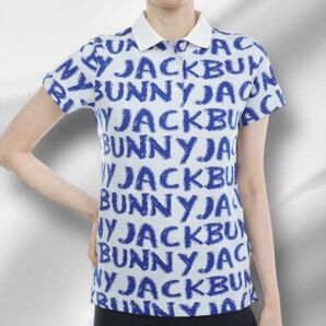 新品 ジャックバニー Jack Bunny!! 鹿の子 半袖ポロシャツ レディス