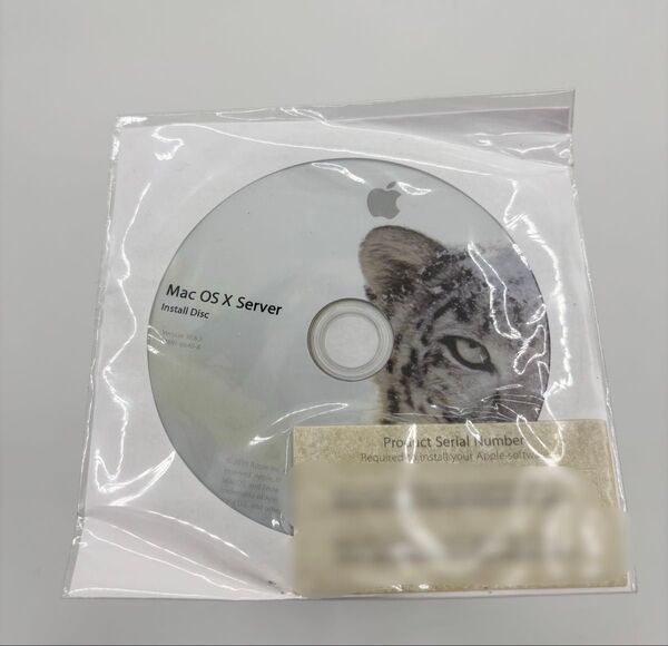 Mac OS X Server サーバー インストールディスク10.6.3 Snow Leopard