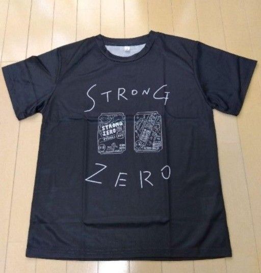 クーポン利用で500円!!!非売品 ストロングゼロ 半袖Tシャツ Lサイズ黒