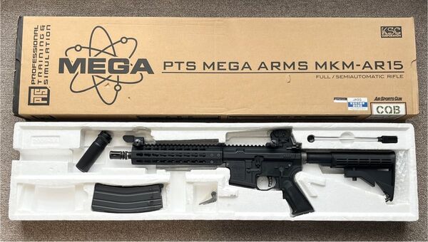 KSC製Mega MKM AR15 CQB ガスブローバック /M4A1/WA/マルイ/VFC