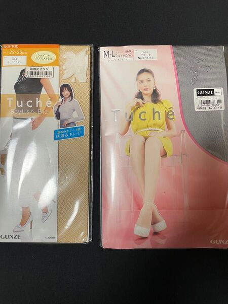 GUNZE Tuche ストッキング2枚 オマケ付