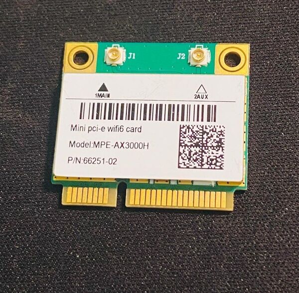 Intel AX200 MINI PCIE WIFI6 AX3000H AX200HMW無線LANカードBT5.2