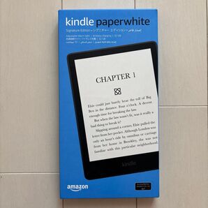 Kindle paperwhite シグニチャーエディショ 32GB 広告なし Amazon ブラック 電子書籍リーダー