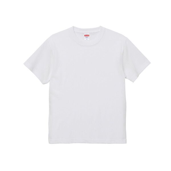 6.0オンス オープンエンド ヘヴィーウェイト Tシャツ 半袖Tシャツ 白