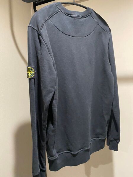 STONE ISLAND ブラック スウェットL