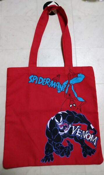 スパイダーマン&ヴェノムトートバッグ