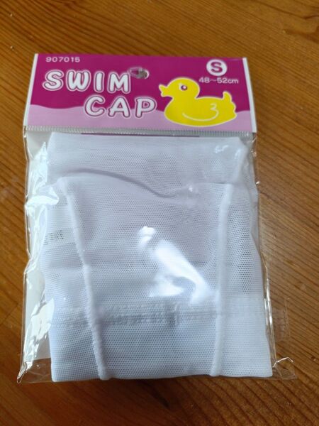 スイムキャップ 白 水泳帽