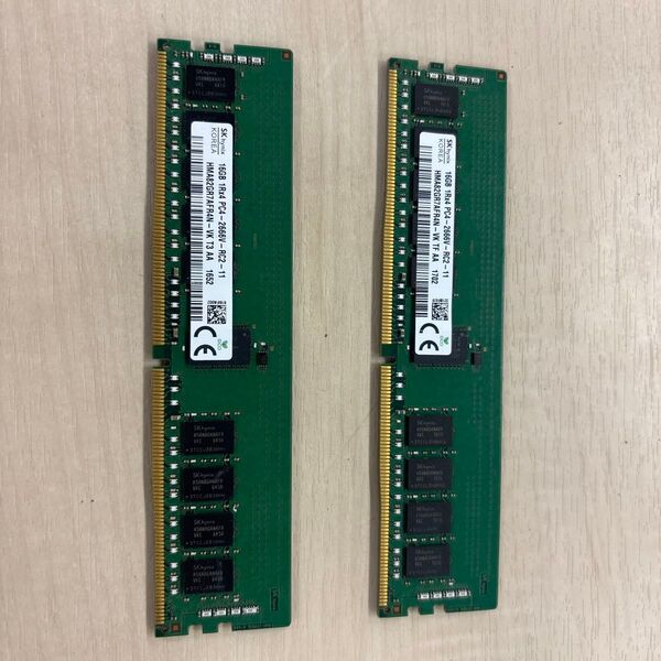 SK hynix 16GB PC4 2666V RC2 11 2枚